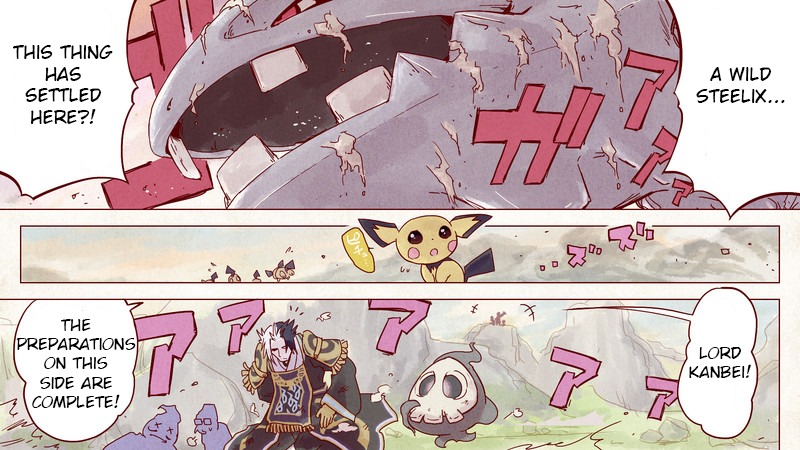 Pocket Monsters + Nobunaga no Yabou - Ranse Iroemaki Chapter 3 page 26 - Chapter 3: The Yellow Scroll: Hanbei vs Kanbei