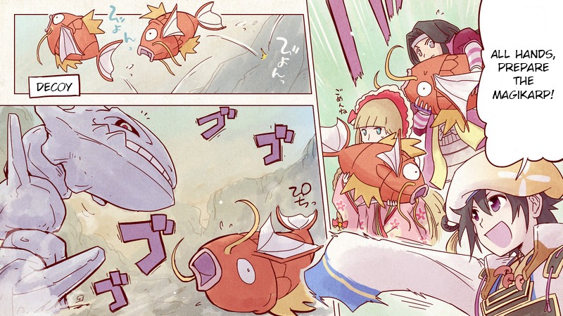 Pocket Monsters + Nobunaga no Yabou - Ranse Iroemaki Chapter 3 page 28 - Chapter 3: The Yellow Scroll: Hanbei vs Kanbei