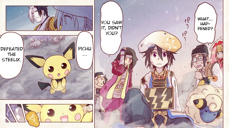 Pocket Monsters + Nobunaga no Yabou - Ranse Iroemaki Chapter 3 page 46 - Chapter 3: The Yellow Scroll: Hanbei vs Kanbei