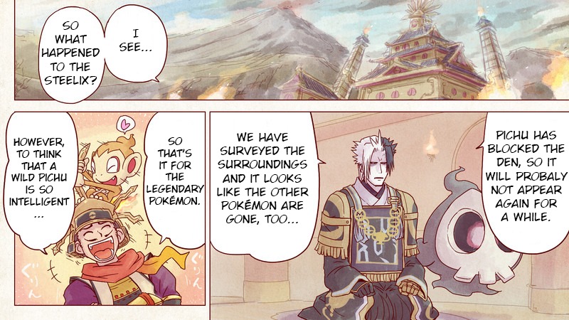 Pocket Monsters + Nobunaga no Yabou - Ranse Iroemaki Chapter 3 page 47 - Chapter 3: The Yellow Scroll: Hanbei vs Kanbei