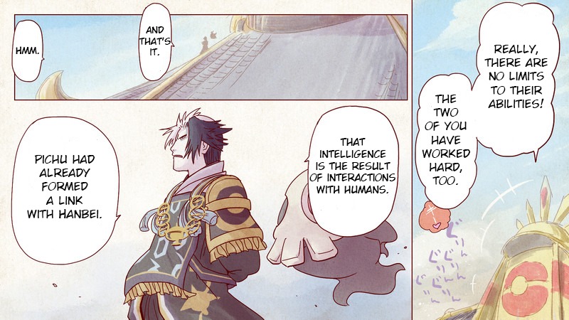 Pocket Monsters + Nobunaga no Yabou - Ranse Iroemaki Chapter 3 page 48 - Chapter 3: The Yellow Scroll: Hanbei vs Kanbei