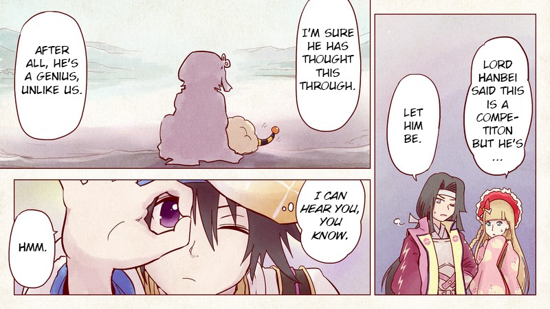 Pocket Monsters + Nobunaga no Yabou - Ranse Iroemaki Chapter 3 page 7 - Chapter 3: The Yellow Scroll: Hanbei vs Kanbei