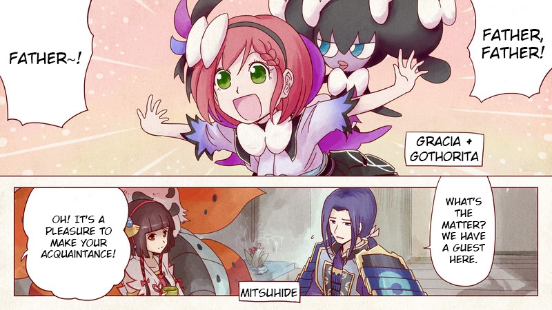 Pocket Monsters + Nobunaga no Yabou - Ranse Iroemaki Chapter 4 page 1 - Chapter 4: The Red Scroll: Kunoichi's Reasons