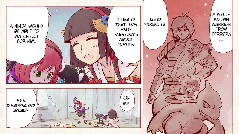 Pocket Monsters + Nobunaga no Yabou - Ranse Iroemaki Chapter 4 page 11 - Chapter 4: The Red Scroll: Kunoichi's Reasons