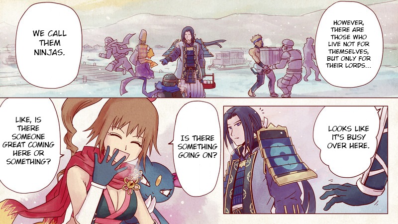 Pocket Monsters + Nobunaga no Yabou - Ranse Iroemaki Chapter 4 page 13 - Chapter 4: The Red Scroll: Kunoichi's Reasons