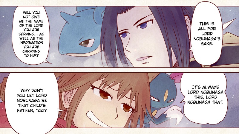 Pocket Monsters + Nobunaga no Yabou - Ranse Iroemaki Chapter 4 page 29 - Chapter 4: The Red Scroll: Kunoichi's Reasons