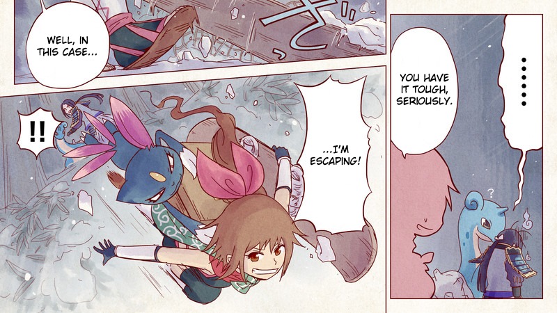 Pocket Monsters + Nobunaga no Yabou - Ranse Iroemaki Chapter 4 page 32 - Chapter 4: The Red Scroll: Kunoichi's Reasons