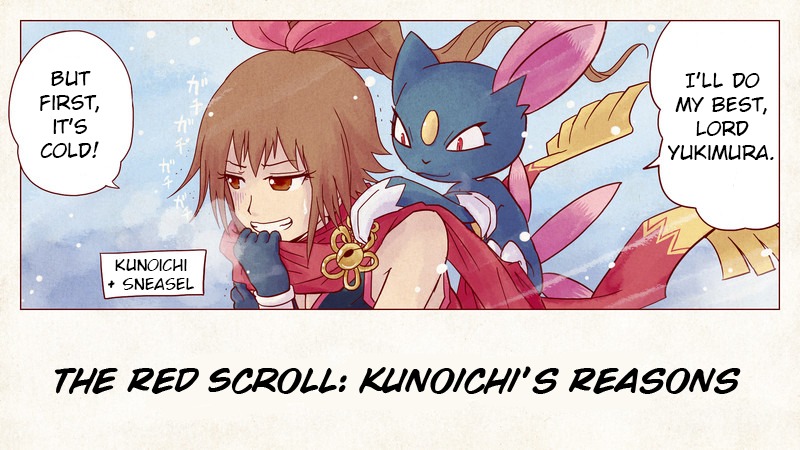 Pocket Monsters + Nobunaga no Yabou - Ranse Iroemaki Chapter 4 page 5 - Chapter 4: The Red Scroll: Kunoichi's Reasons