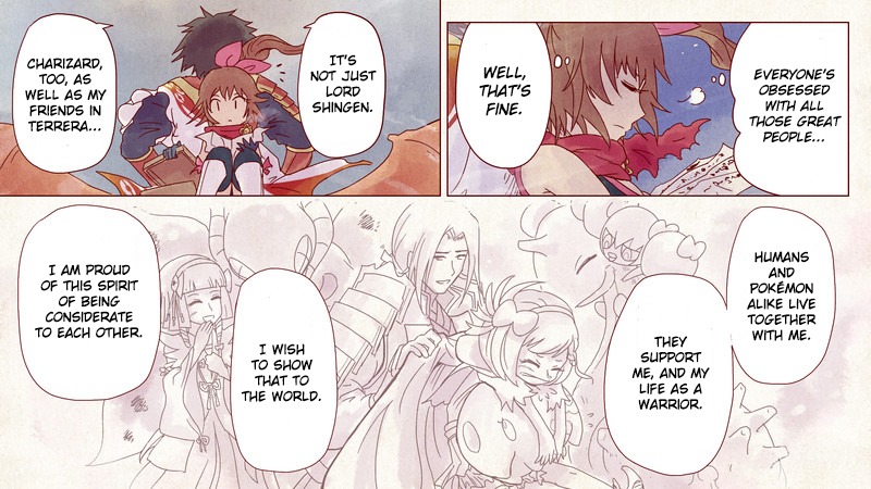 Pocket Monsters + Nobunaga no Yabou - Ranse Iroemaki Chapter 4 page 50 - Chapter 4: The Red Scroll: Kunoichi's Reasons