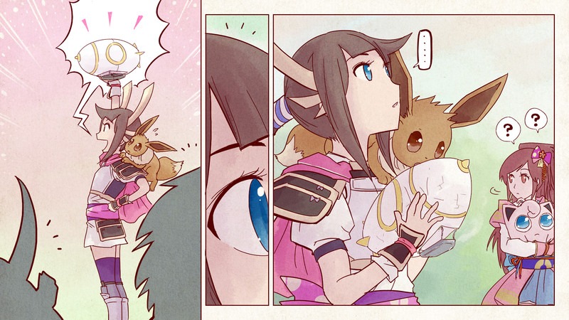Pocket Monsters + Nobunaga no Yabou - Ranse Iroemaki Chapter 6 page 32 - Chapter 6: The Black Scroll: Nobunaga's Ambition