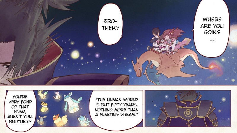 Pocket Monsters + Nobunaga no Yabou - Ranse Iroemaki Chapter 6 page 42 - Chapter 6: The Black Scroll: Nobunaga's Ambition