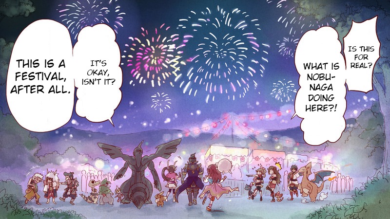 Pocket Monsters + Nobunaga no Yabou - Ranse Iroemaki Chapter 6 page 47 - Chapter 6: The Black Scroll: Nobunaga's Ambition