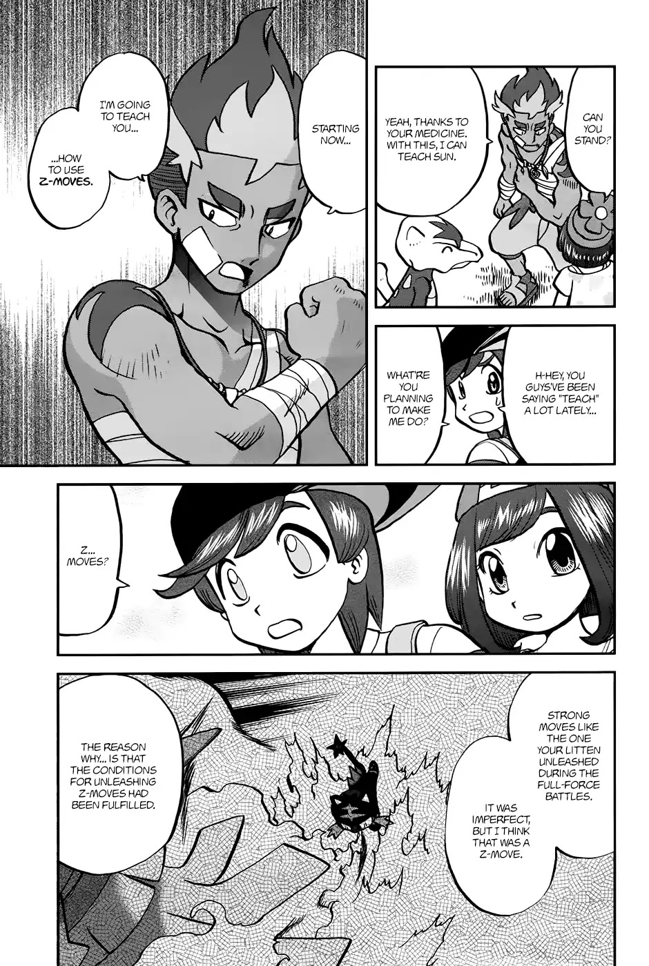 Pocket Monsters SPECIAL Sun & Moon Chapter 12 page 7 - Chapter 12