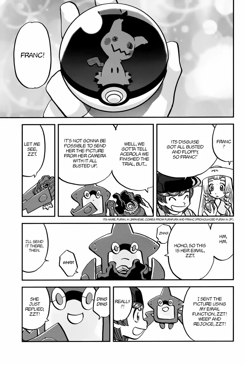 Pocket Monsters SPECIAL Sun & Moon Chapter 17 page 14 - Chapter 17