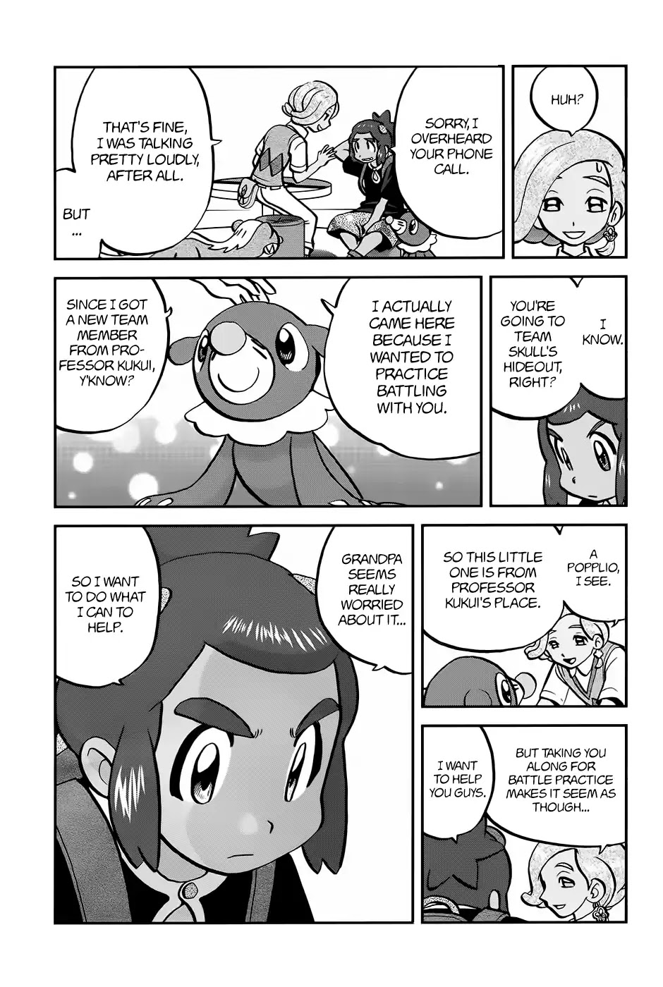Pocket Monsters SPECIAL Sun & Moon Chapter 17 page 3 - Chapter 17