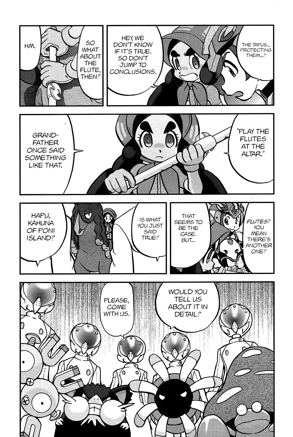 Pocket Monsters SPECIAL Sun & Moon Chapter 24 page 7 - Chapter 24