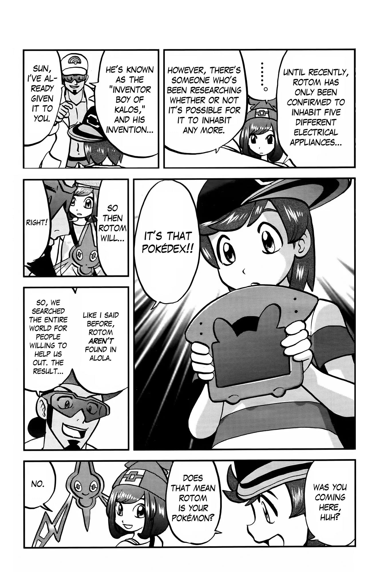Pocket Monsters SPECIAL Sun & Moon Chapter 3 page 10 - Chapter 3