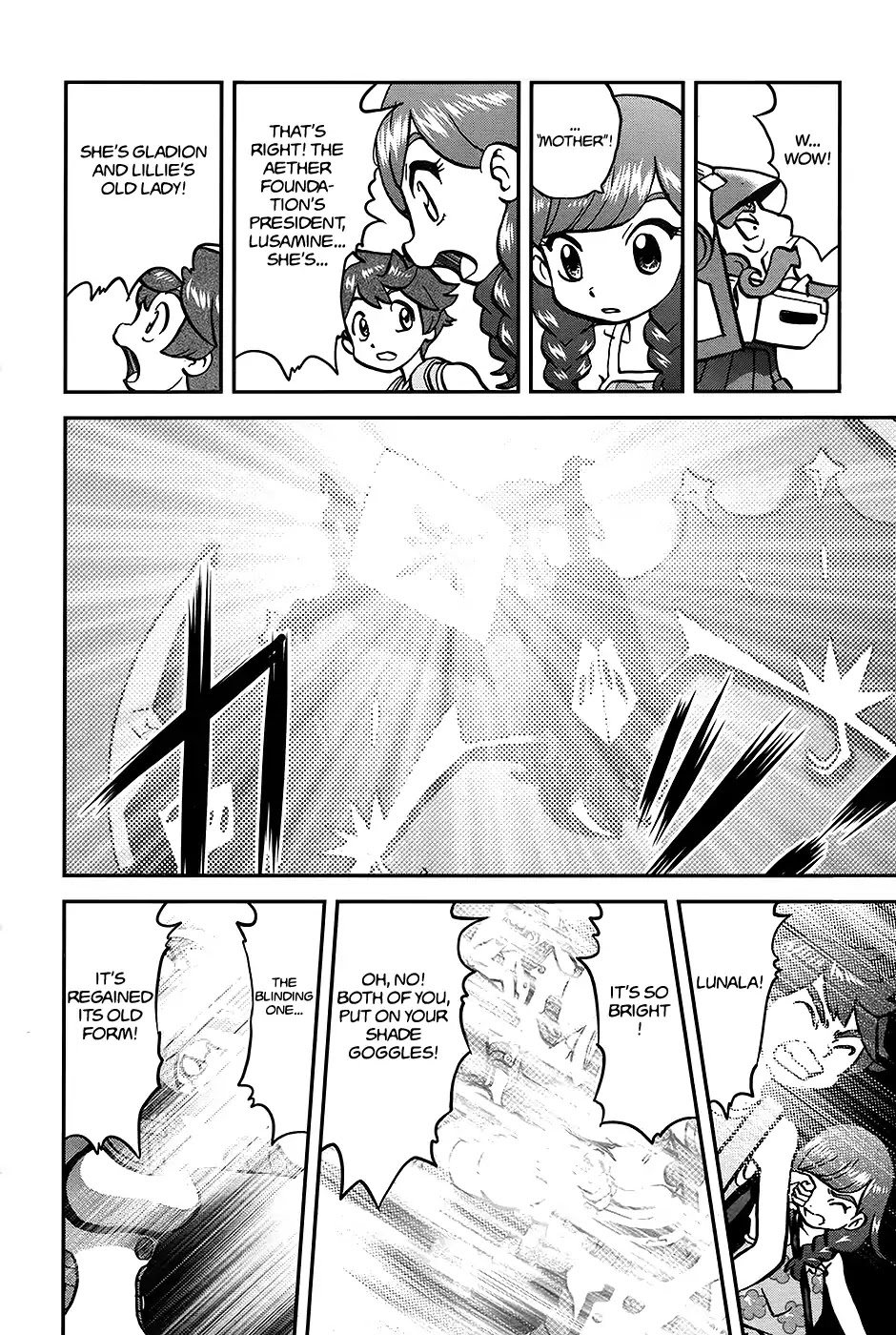 Pocket Monsters SPECIAL Sun & Moon Chapter 30 page 12 - Chapter 30