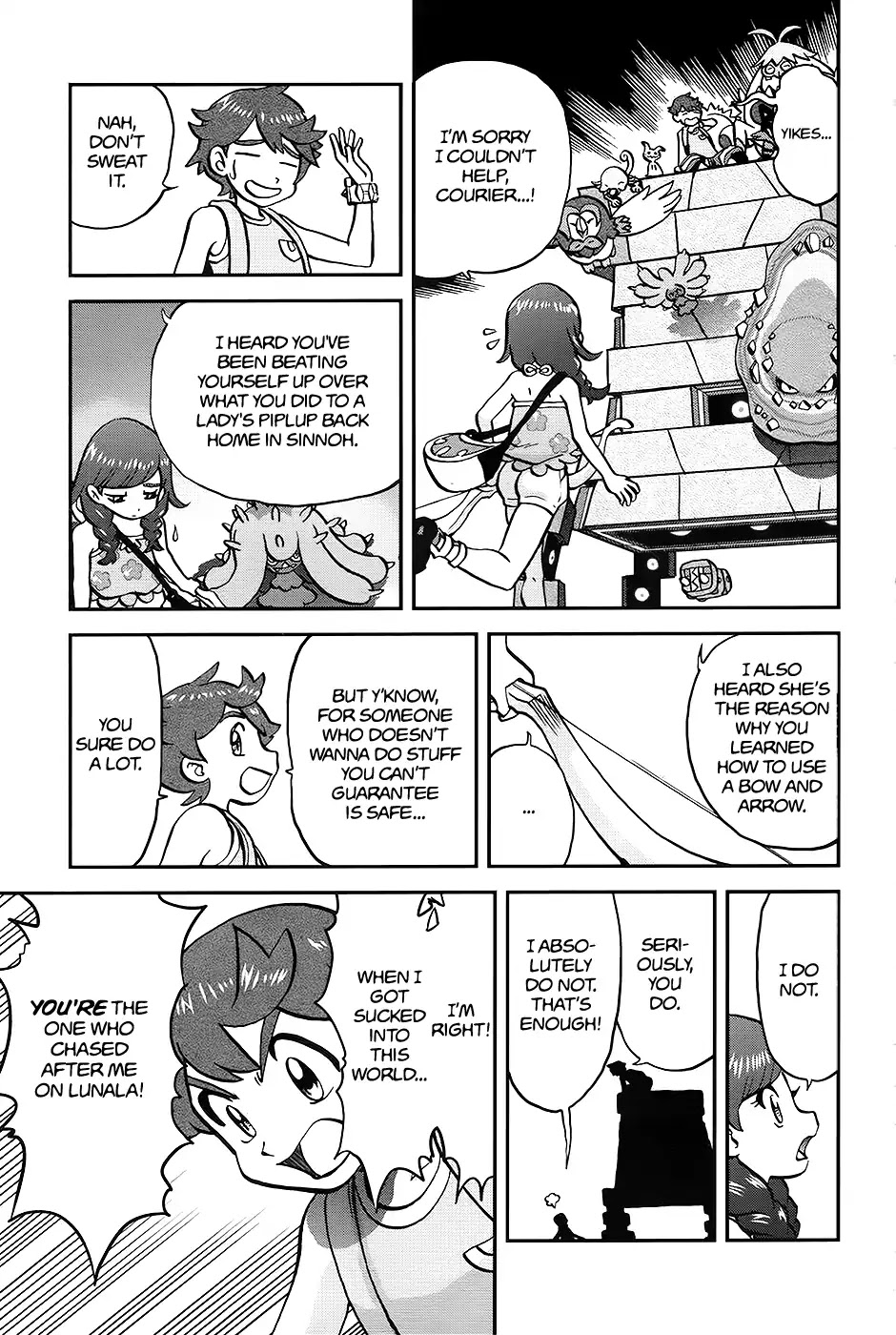 Pocket Monsters SPECIAL Sun & Moon Chapter 31 page 8 - Chapter 31