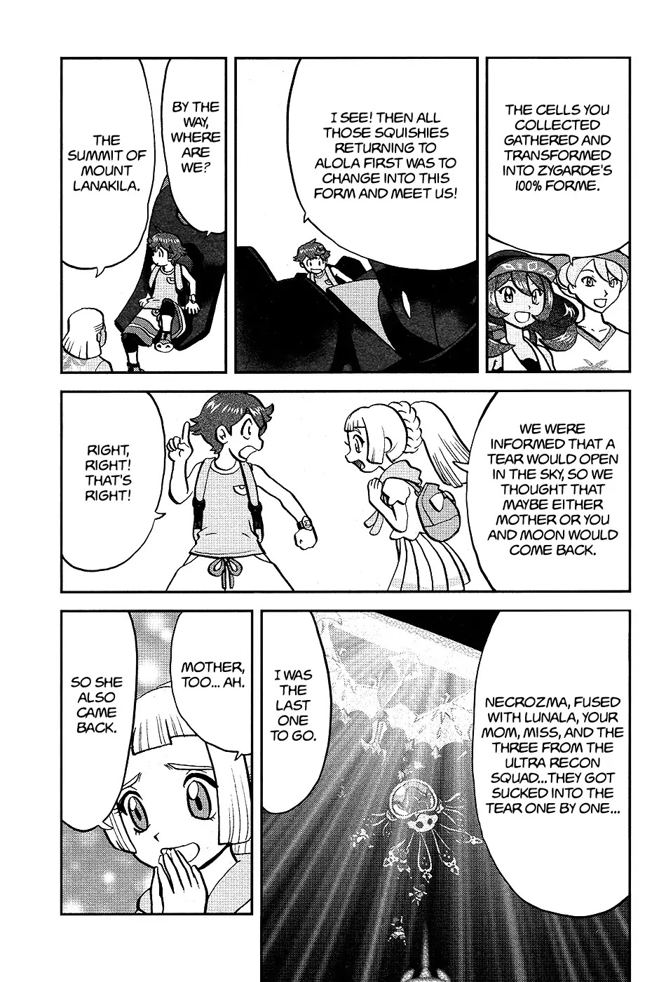 Pocket Monsters SPECIAL Sun & Moon Chapter 32 page 4 - Chapter 32