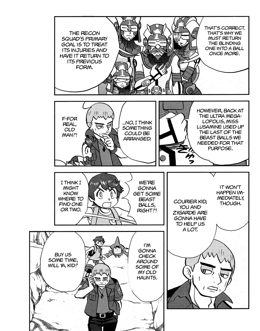 Pocket Monsters SPECIAL Sun & Moon Chapter 35 page 14 - Chapter 35