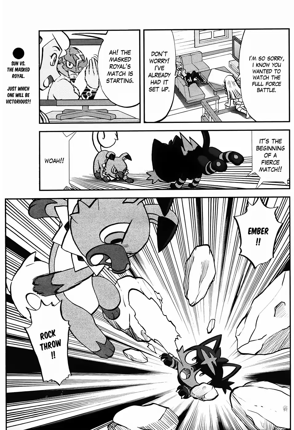Pocket Monsters SPECIAL Sun & Moon Chapter 4 page 24 - Chapter 4
