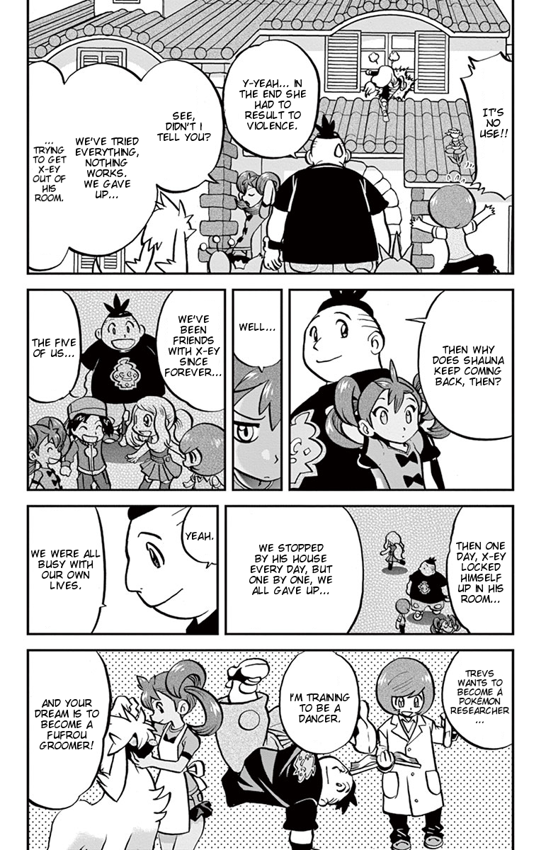 Pocket Monsters SPECIAL XY Chapter 1 page 16 - Chapter 1: Kangaskhan, Wait