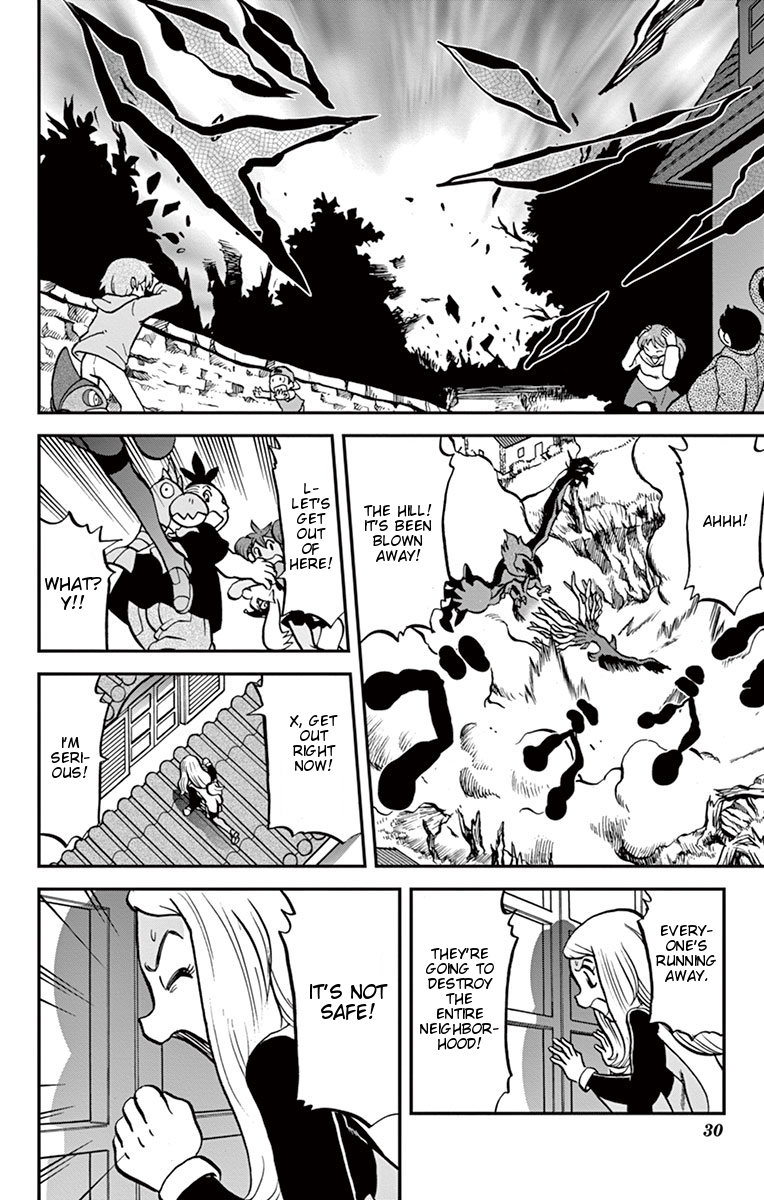 Pocket Monsters SPECIAL XY Chapter 1 page 30 - Chapter 1: Kangaskhan, Wait