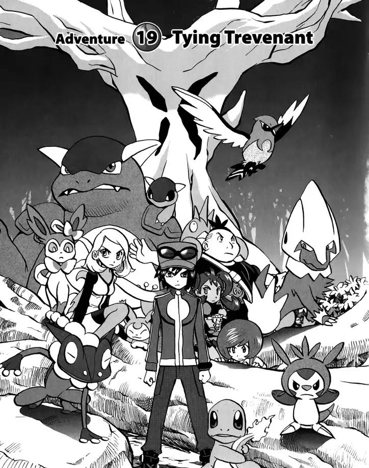Pocket Monsters SPECIAL XY Chapter 19 page 1 - Chapter 19: Tying Trevenant