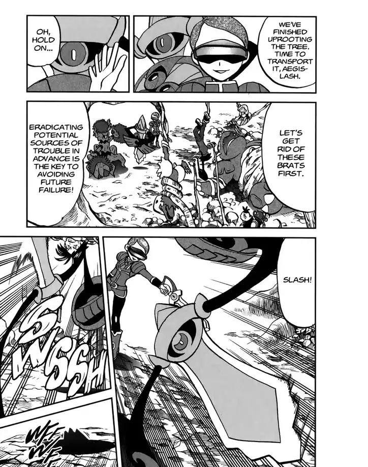 Pocket Monsters SPECIAL XY Chapter 19 page 21 - Chapter 19: Tying Trevenant