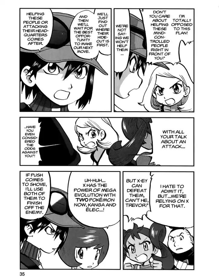 Pocket Monsters SPECIAL XY Chapter 19 page 5 - Chapter 19: Tying Trevenant