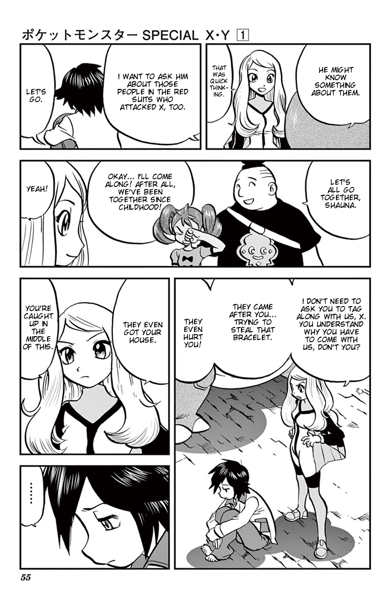 Pocket Monsters SPECIAL XY Chapter 2 page 24 - Chapter 2: Kangaskhan, Change