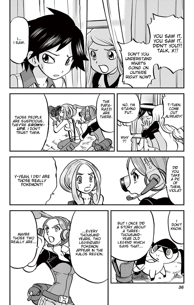 Pocket Monsters SPECIAL XY Chapter 2 page 5 - Chapter 2: Kangaskhan, Change