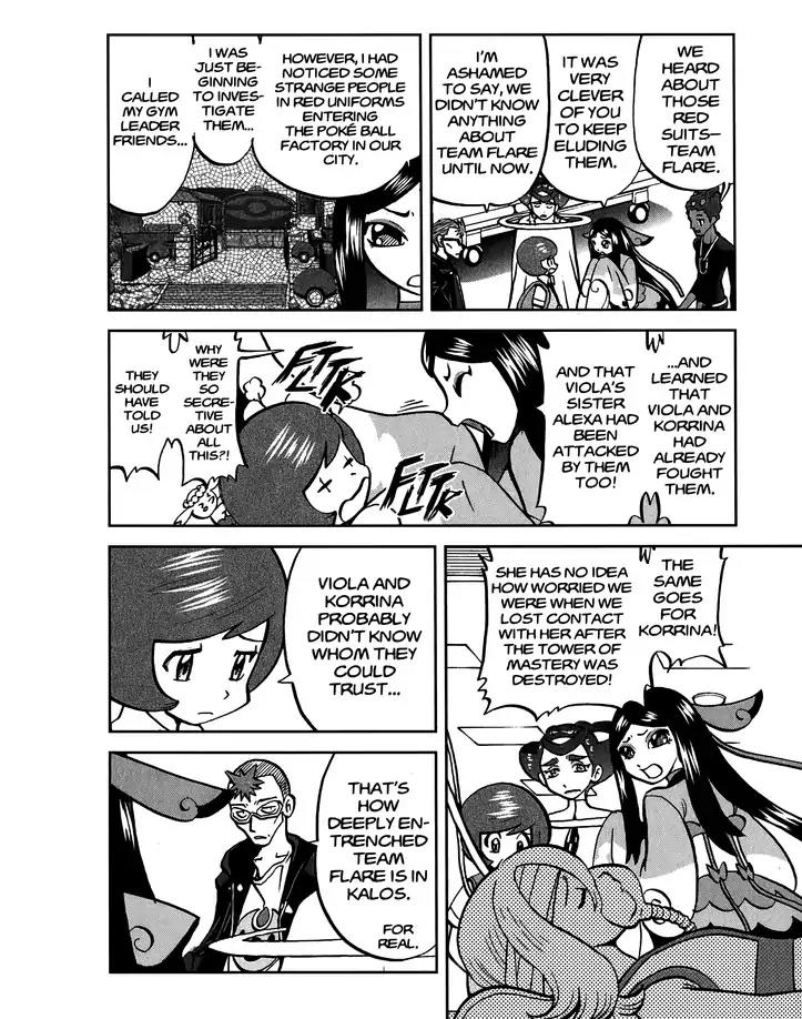 Pocket Monsters SPECIAL XY Chapter 22 page 10 - Chapter 22: Quilladin Stands