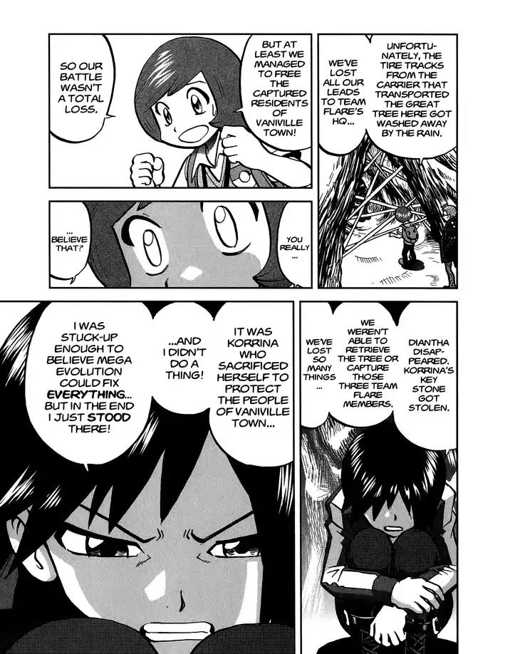 Pocket Monsters SPECIAL XY Chapter 22 page 17 - Chapter 22: Quilladin Stands