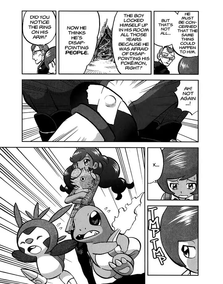 Pocket Monsters SPECIAL XY Chapter 22 page 19 - Chapter 22: Quilladin Stands