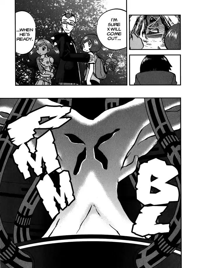 Pocket Monsters SPECIAL XY Chapter 22 page 21 - Chapter 22: Quilladin Stands