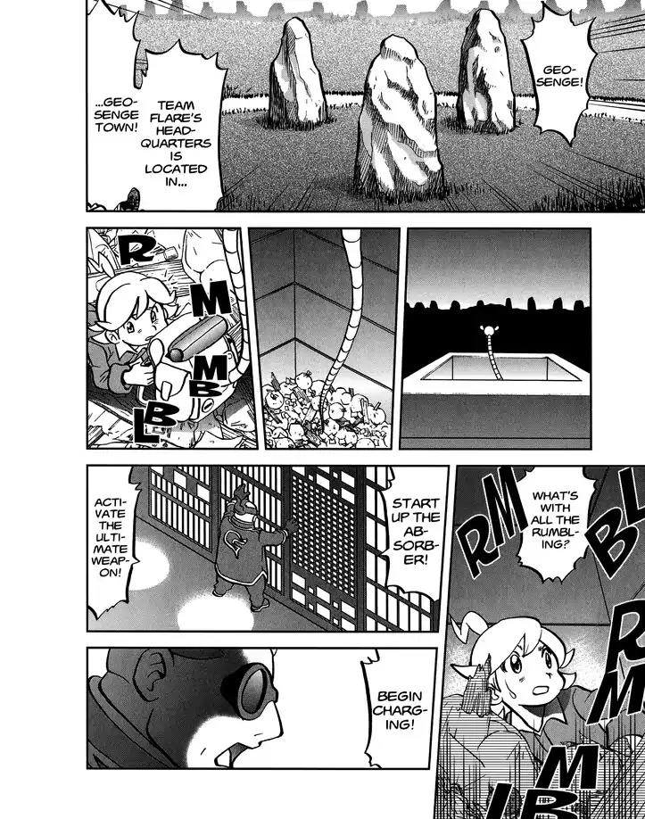 Pocket Monsters SPECIAL XY Chapter 22 page 30 - Chapter 22: Quilladin Stands