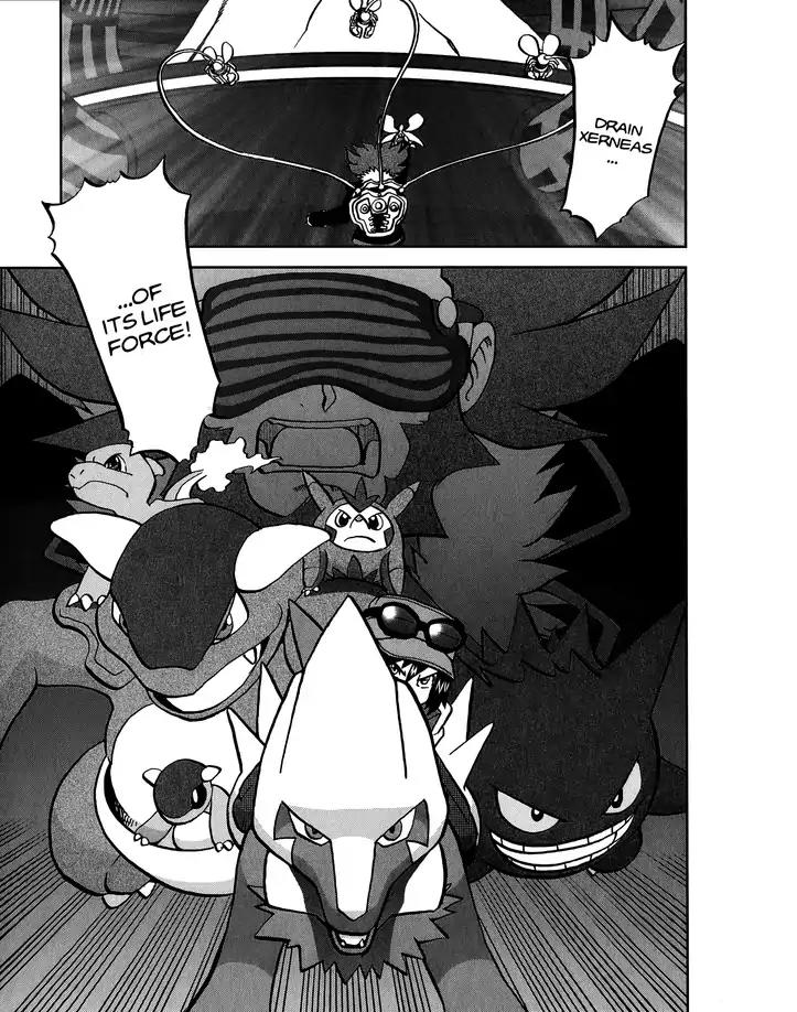 Pocket Monsters SPECIAL XY Chapter 22 page 31 - Chapter 22: Quilladin Stands