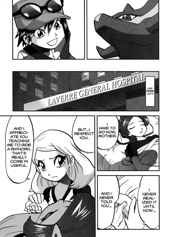 Pocket Monsters SPECIAL XY Chapter 24 page 13 - Chapter 24: Pyroar Breathes