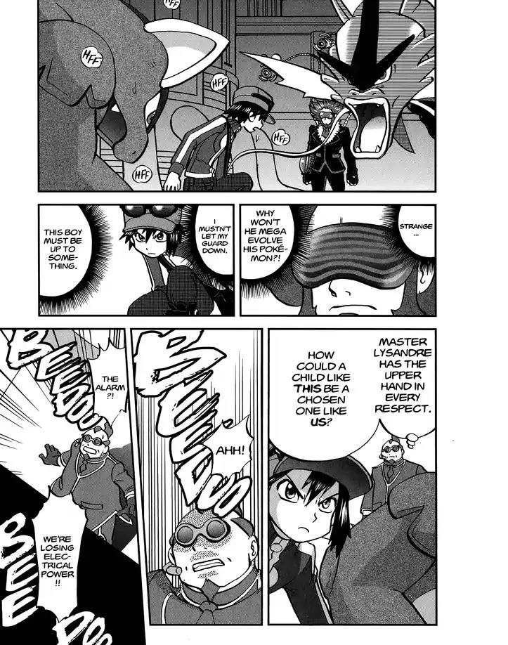 Pocket Monsters SPECIAL XY Chapter 24 page 7 - Chapter 24: Pyroar Breathes