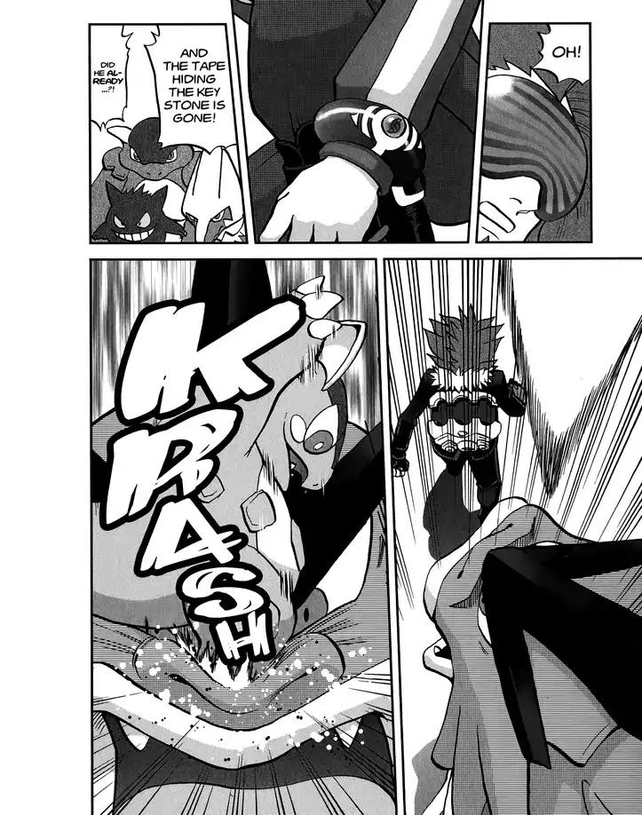 Pocket Monsters SPECIAL XY Chapter 24 page 8 - Chapter 24: Pyroar Breathes