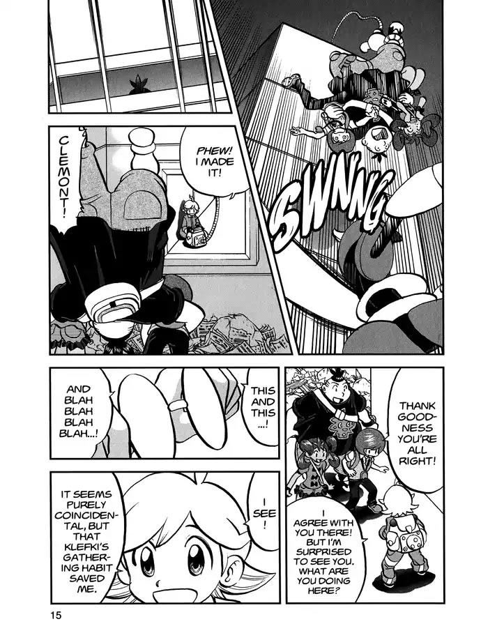 Pocket Monsters SPECIAL XY Chapter 25 page 14 - Chapter 25: Flabébé Blooms