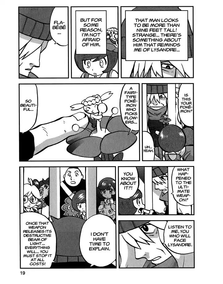 Pocket Monsters SPECIAL XY Chapter 25 page 18 - Chapter 25: Flabébé Blooms