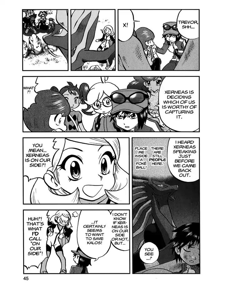 Pocket Monsters SPECIAL XY Chapter 26 page 13 - Chapter 26: Rhyhorn Charges