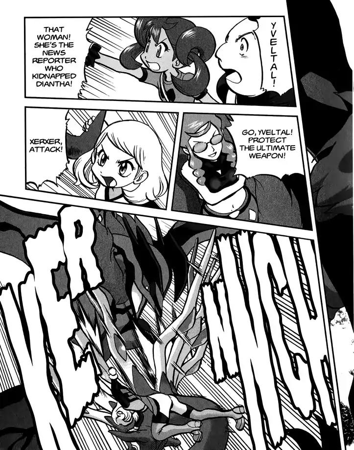 Pocket Monsters SPECIAL XY Chapter 26 page 21 - Chapter 26: Rhyhorn Charges