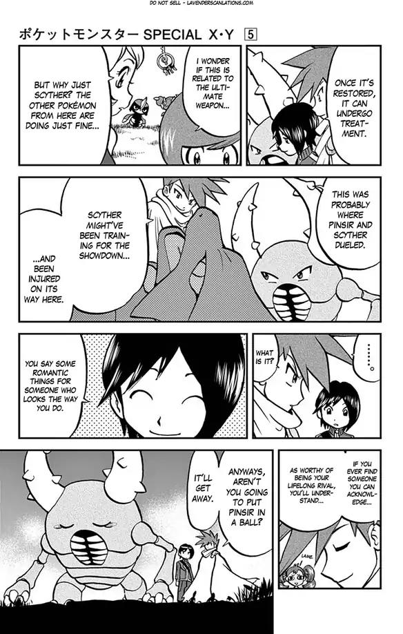 Pocket Monsters SPECIAL XY Chapter 28 page 22 - Chapter 28: Scyther, Accept