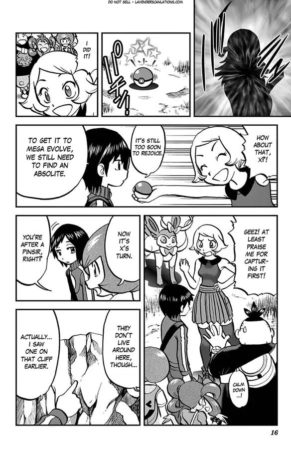Pocket Monsters SPECIAL XY Chapter 28 page 9 - Chapter 28: Scyther, Accept