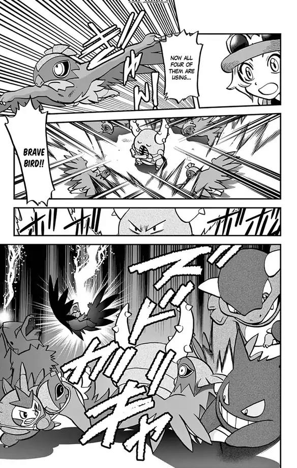 Pocket Monsters SPECIAL XY Chapter 29 page 14 - Chapter 29: Hawlucha, Attack