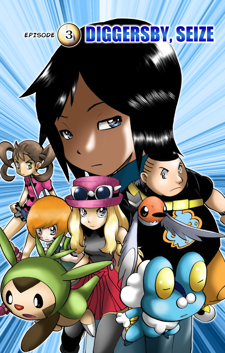 Pocket Monsters SPECIAL XY Chapter 3 page 1 - Chapter 3: Diggersby, Seize